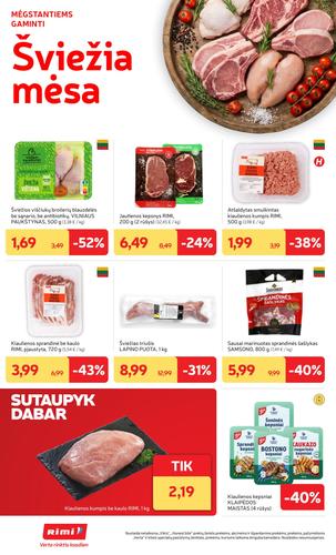 RIMI akcijų leidinys Nr. 33 nuo rugpjūčio 11 d.