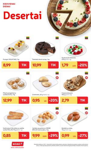 RIMI akcijų leidinys Nr. 33 nuo rugpjūčio 11 d.