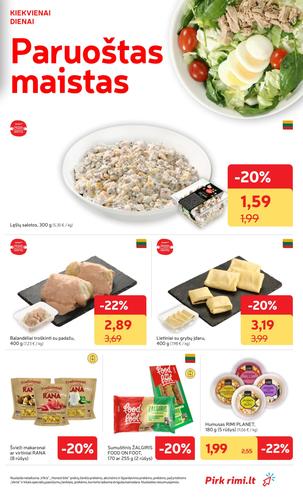 RIMI akcijų leidinys Nr. 33 nuo rugpjūčio 11 d.