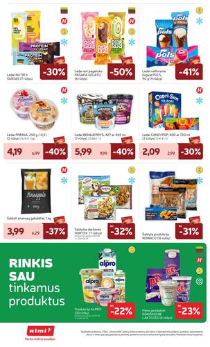 RIMI akcijų leidinys Nr. 33 nuo rugpjūčio 11 d.