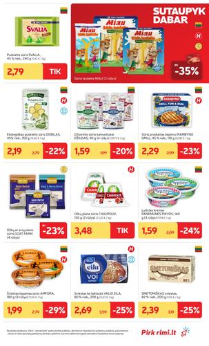 RIMI akcijų leidinys Nr. 33 nuo rugpjūčio 11 d.
