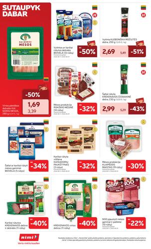RIMI akcijų leidinys Nr. 33 nuo rugpjūčio 11 d.
