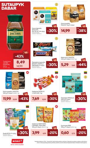 RIMI akcijų leidinys Nr. 33 nuo rugpjūčio 11 d.