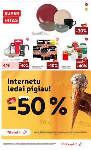 RIMI akcijų leidinys Nr. 33 nuo rugpjūčio 11 d.