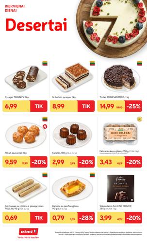 RIMI akcijų leidinys Nr. 31 nuo liepos 28 d.
