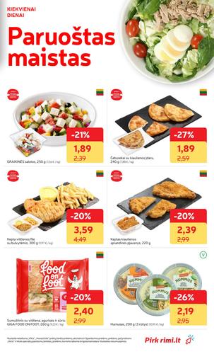 RIMI akcijų leidinys Nr. 31 nuo liepos 28 d.
