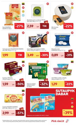 RIMI akcijų leidinys Nr. 31 nuo liepos 28 d.