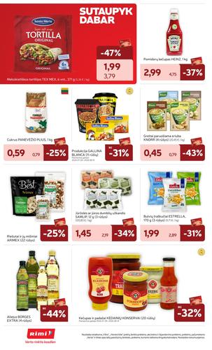 RIMI akcijų leidinys Nr. 31 nuo liepos 28 d.
