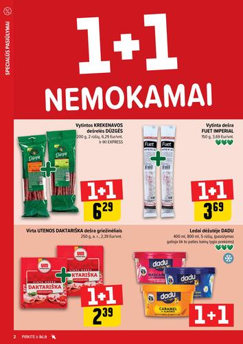 IKI akcijų leidinys "Daugiau yra pigiau Nr. 31" nuo liepos 28 d.