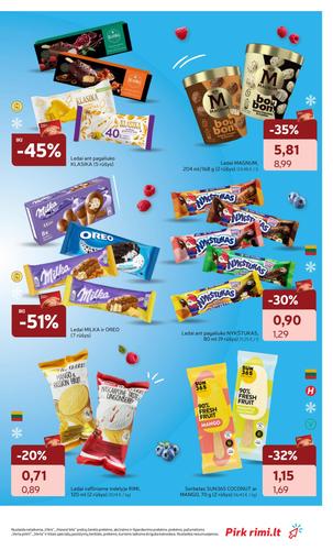 RIMI akcijų leidinys Nr. 29 nuo liepos 15 d.