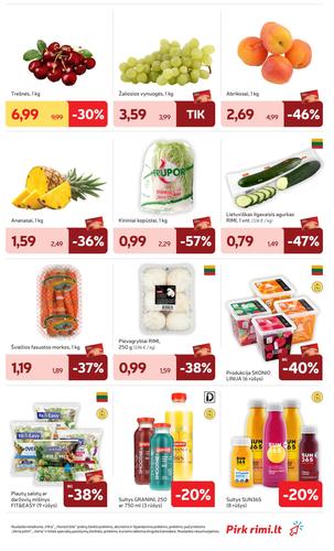 RIMI akcijų leidinys Nr. 29 nuo liepos 15 d.