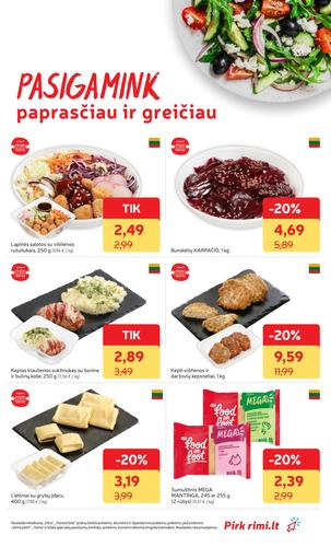 RIMI akcijų leidinys Nr. 29 nuo liepos 15 d.