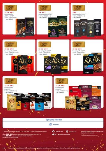 MAXIMA akcijų leidinys "Nukalta kaina – visada kaip per akciją" nuo vasario 24 d.