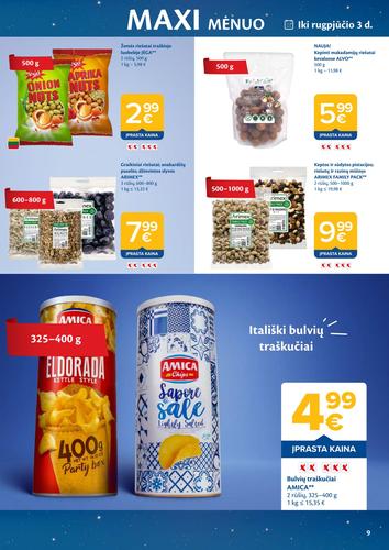 MAXIMA akcijų leidinys "MAXI MĖNUO" nuo liepos 7 d.