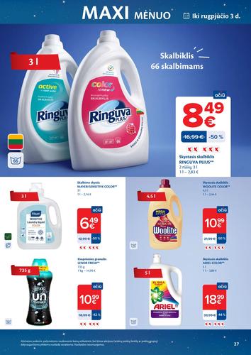 MAXIMA akcijų leidinys "MAXI MĖNUO" nuo liepos 7 d.