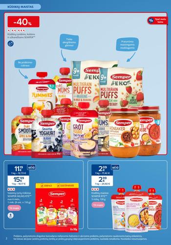 MAXIMA akcijų leidinys "Mažylių mugė" nuo sausio 7 d.