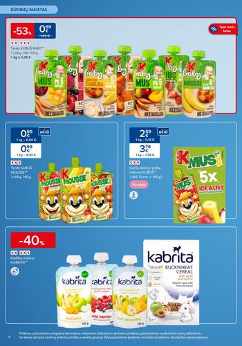 MAXIMA akcijų leidinys "Mažylių mugė" nuo sausio 7 d.