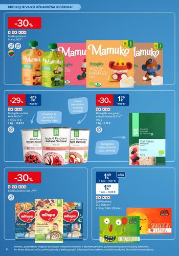 MAXIMA akcijų leidinys "Mažylių mugė" nuo sausio 7 d.