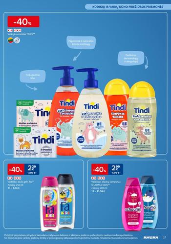 MAXIMA akcijų leidinys "Mažylių mugė" nuo sausio 7 d.