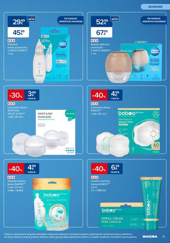 MAXIMA akcijų leidinys "Mažylių mugė" nuo sausio 7 d.