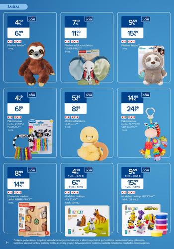 MAXIMA akcijų leidinys "Mažylių mugė" nuo sausio 7 d.