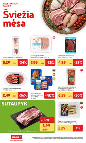 RIMI akcijų leidinys Nr. 25 nuo birželio 16 d.