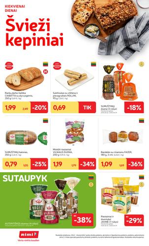 RIMI akcijų leidinys Nr. 25 nuo birželio 16 d.