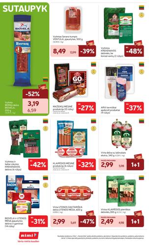 RIMI akcijų leidinys Nr. 25 nuo birželio 16 d.