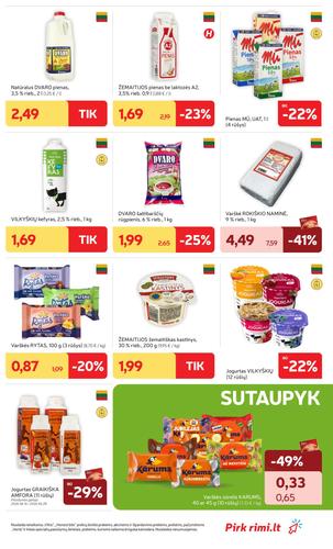 RIMI akcijų leidinys Nr. 25 nuo birželio 16 d.