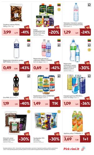 RIMI akcijų leidinys Nr. 25 nuo birželio 16 d.