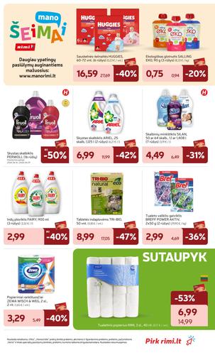 RIMI akcijų leidinys Nr. 25 nuo birželio 16 d.