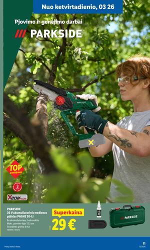 LIDL ne maisto prekių leidinys nuo kovo 23 d.