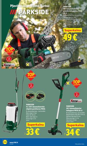 LIDL ne maisto prekių leidinys nuo kovo 23 d.