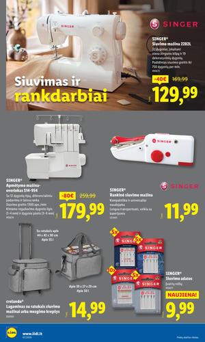 LIDL ne maisto prekių leidinys nuo vasario 9 d.