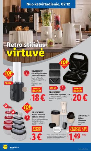 LIDL ne maisto prekių leidinys nuo vasario 9 d.