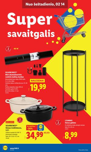 LIDL ne maisto prekių leidinys nuo vasario 9 d.
