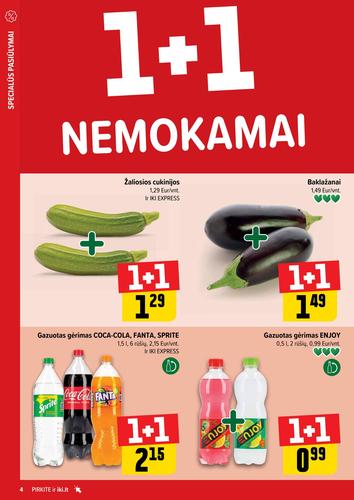 IKI akcijų leidinys "Daugiau yra pigiau Nr. 29" nuo liepos 14 d.