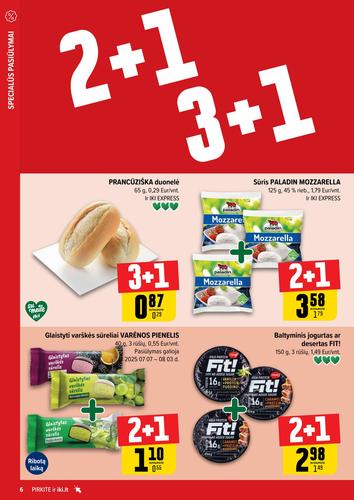 IKI akcijų leidinys "Daugiau yra pigiau Nr. 29" nuo liepos 14 d.