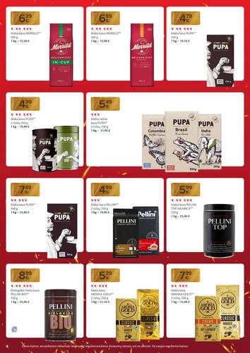 MAXIMA akcijų leidinys "Nukalta kaina – visada kaip per akciją" nuo gruodžio 23 d.