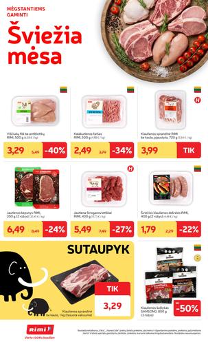 RIMI akcijų leidinys Nr. 36 nuo rugsėjo 1 d.