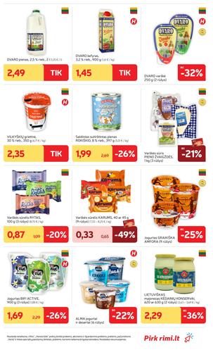 RIMI akcijų leidinys Nr. 36 nuo rugsėjo 1 d.