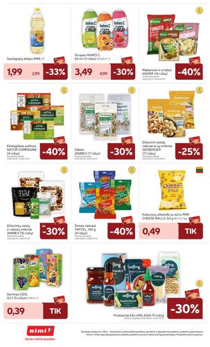 RIMI akcijų leidinys Nr. 36 nuo rugsėjo 1 d.