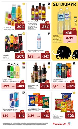 RIMI akcijų leidinys Nr. 36 nuo rugsėjo 1 d.