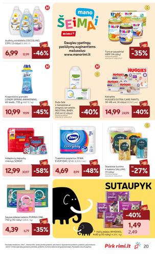 RIMI akcijų leidinys Nr. 36 nuo rugsėjo 1 d.