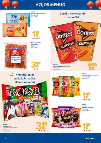 MAXIMA akcijų leidinys "AZIJOS MĖNUO" nuo balandžio 7 d.