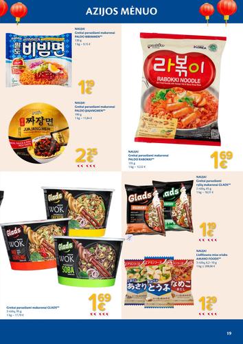 MAXIMA akcijų leidinys "AZIJOS MĖNUO" nuo balandžio 7 d.