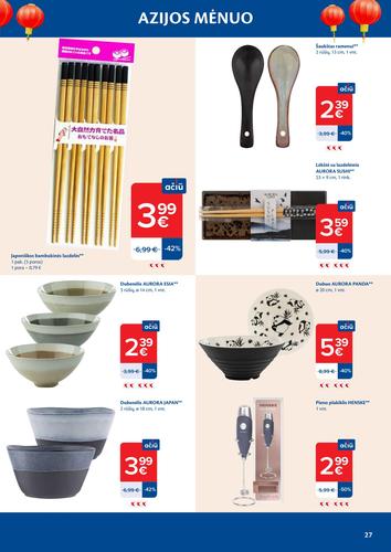 MAXIMA akcijų leidinys "AZIJOS MĖNUO" nuo balandžio 7 d.