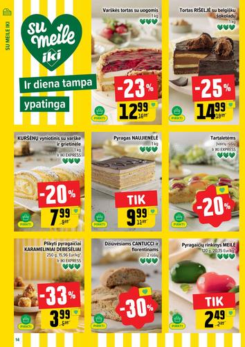 IKI akcijų leidinys "IKI Kaininis leidinys Nr. 32" nuo rugpjūčio 4 d.