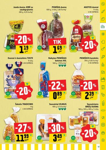 IKI akcijų leidinys "IKI Kaininis leidinys Nr. 32" nuo rugpjūčio 4 d.