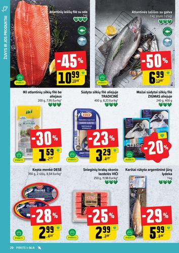 IKI akcijų leidinys "IKI Kaininis leidinys Nr. 32" nuo rugpjūčio 4 d.